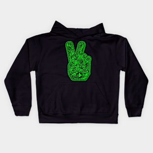 Stone Temple Pilots 2010 - Peace Green Kids Hoodie